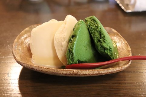 glace au thé vert-matcha