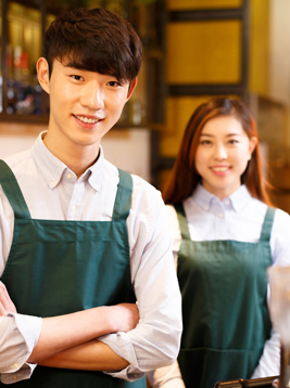 yuki et yume commis et responsable de salle